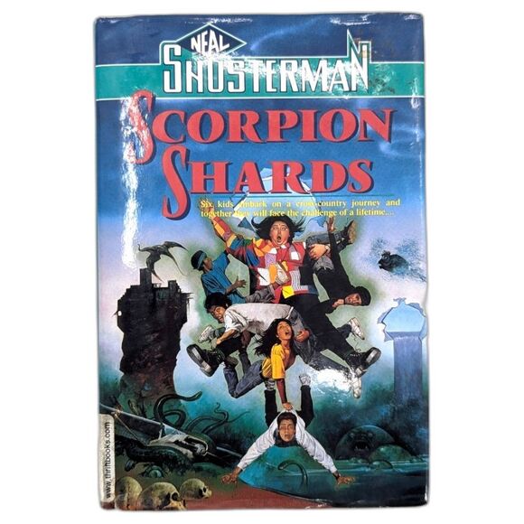 Neal Shusterman First Edition Book Scorpion Shards 1995 - Picture 1 of 6